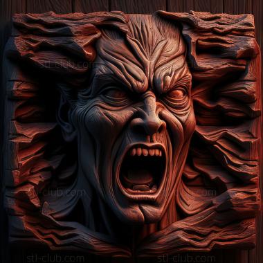 3D модель Игра Регенерация Зловещих Мертвецов (STL)